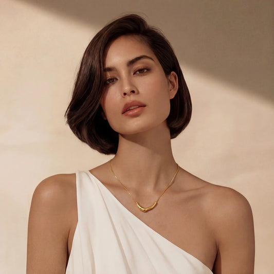 Tidal Curve Necklace