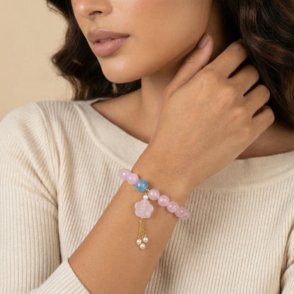 Aqua Rose Dreams Bracelet
