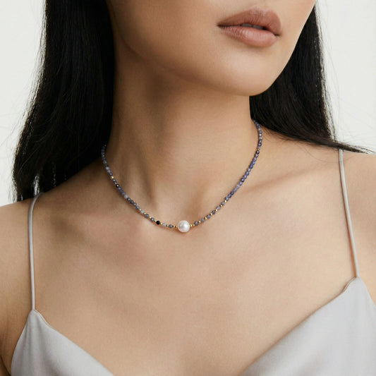 Twilight Current Iolite Necklace