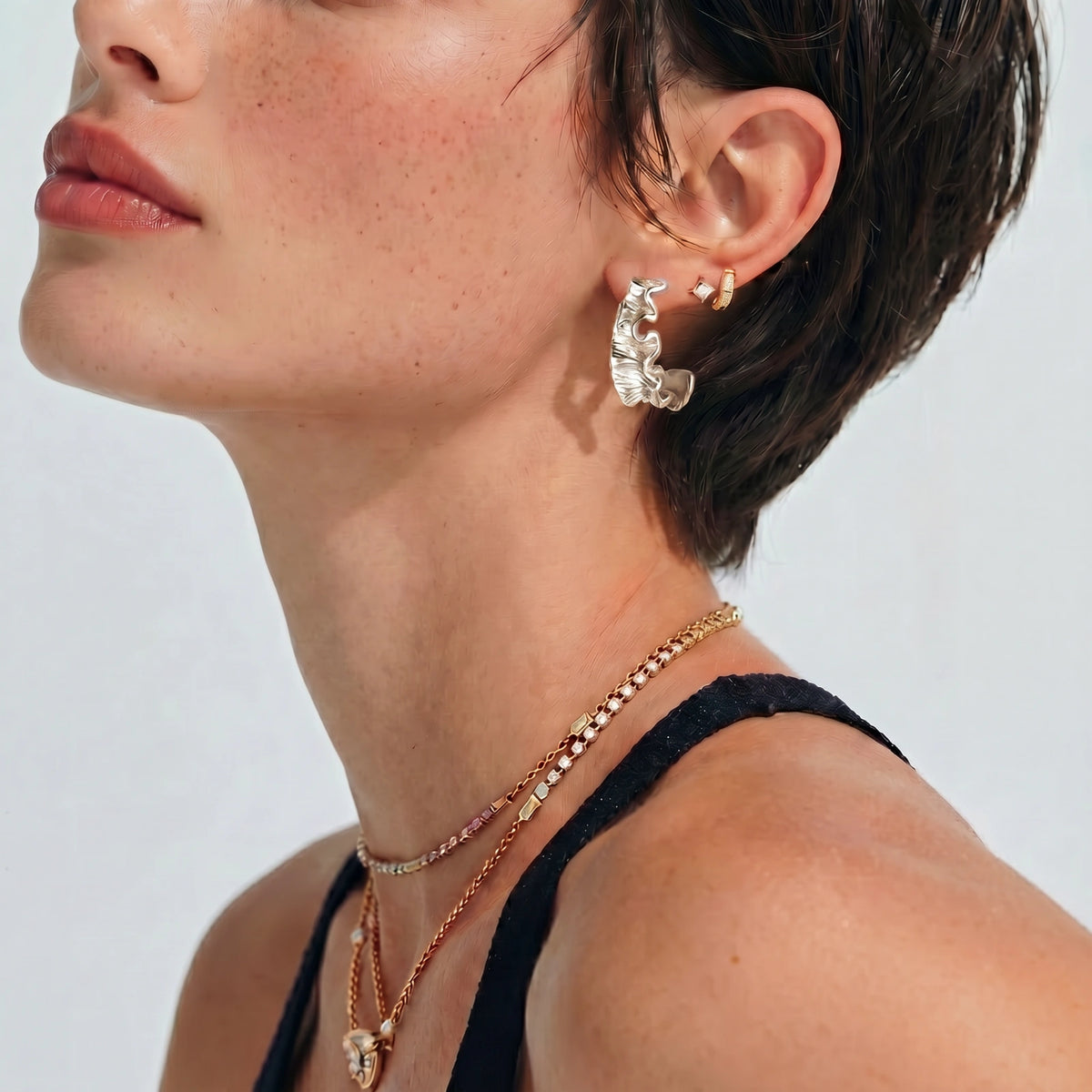 Clio Ripple Earrings