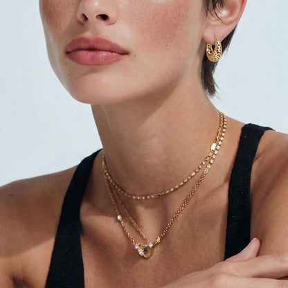 Coral Dream Hoops